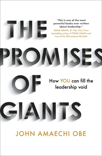 The Promises of Giants. How YOU can fill the leadership void --THE SUNDAY TIMES HARDBACK NON-FICTION &amp; BUSINESS BESTSELLER--