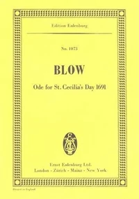 Ode for St. Cecilia's Day 1691