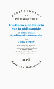 Linfluence de Darwin sur la philosophie et autres essais de philosophie contemporaine.pdf