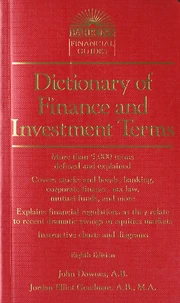 Dictionary of Finance and Investment Terms