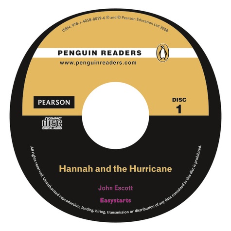 John Escott - Hannah and the Hurricane. - Book and Audio CD Easystarts.