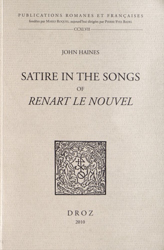 Satire in the songs of Renart le nouvel