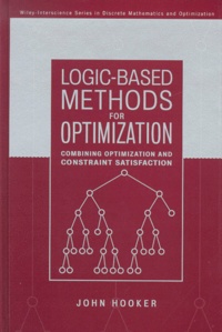 Logic-Based Methods for Optimization. Combining Optimization and Constraint Satisfaction.pdf