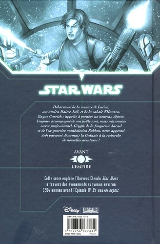 Star Wars Chevaliers de l'ancienne République Tome 6 Ambitions contrariées