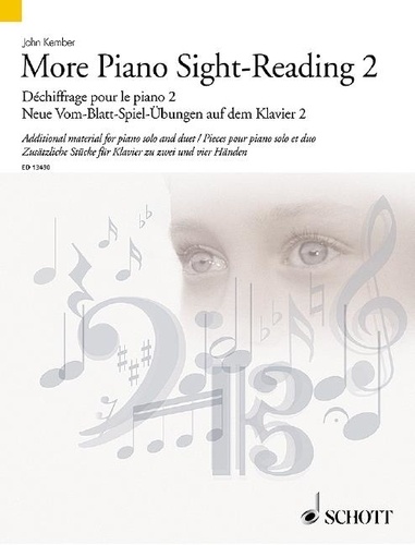 John Kember - Schott Sight-Reading Series Vol. 2 : Déchiffrage pour le piano 2 - Pieces pour piano solo et duo. Vol. 2. piano (2- and 4-hands)..