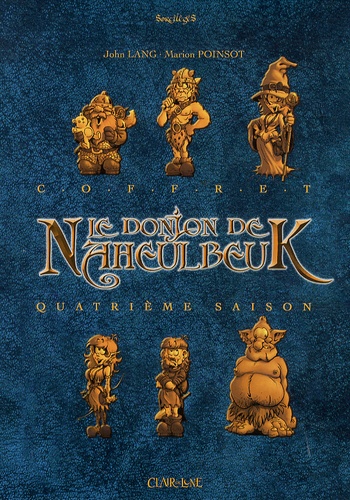 John Lang et Marion Poinsot - Le Donjon de Naheulbeuk Quatrième saison : Coffret en 4 volumes - Tomes 10 à 13.