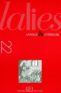 John Lyons et Jean Baumgarten - Lalies N° 22/2002 : .