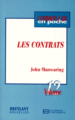 John Manwaring - Les contrats - Tome 12.
