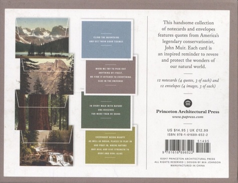 John Muir. Notecards & Envelopes