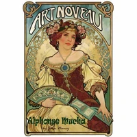 Art Noveau: Alphonse Mucha's Path Towards Fame and Misfortune