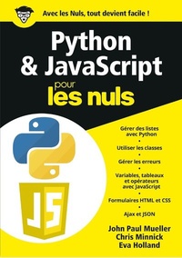 John-Paul Mueller - Python & JavaScript Mégapoche Pour les Nuls.