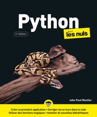 John-Paul Mueller - Python pour les Nuls.
