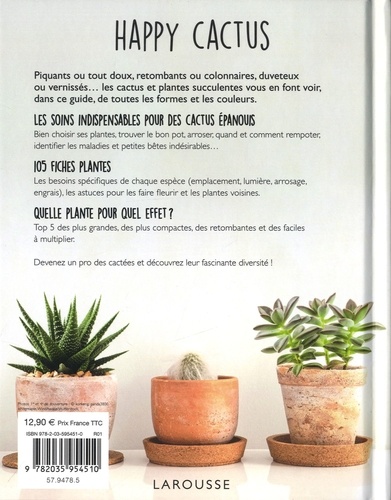 Happy cactus. 120 fiches pour les chouchouter