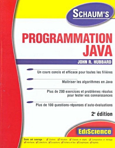 John R. Hubbard - Programmation Java.
