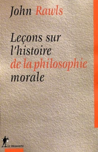 Leçons sur l'histoire de la philosophie morale