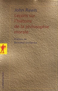 Leçons sur l'histoire de la philosophie morale