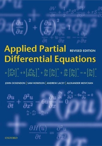 John Richard Ockendon - Applied Partial Differential Equations.