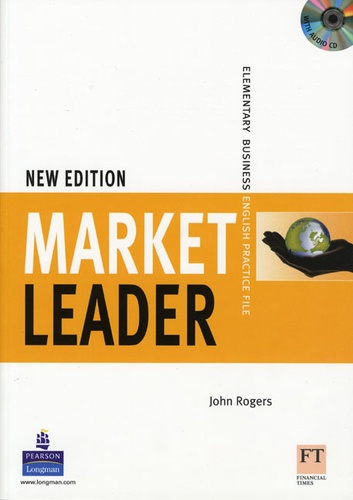 John Rogers - Market leader Elementary 2008 Practice File pack (practice book and audio CD).