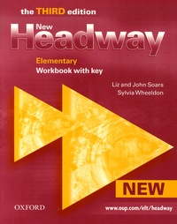 John Soars et Liz Soars - New Headway - Elementary Workbook with key.