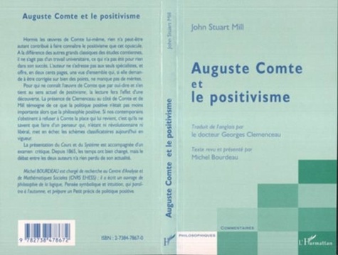 John Stuart Mill - Auguste Comte et le positivisme.