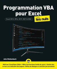 Programmation VBA pour Excel pour les nuls