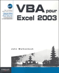 John Walkenbach - VBA pour Excel 2003. 1 Cédérom