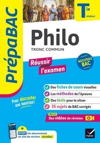 Johnny Brousmiche et Anthony Dekhil - Prépabac Réussir l'examen - Philosophie Tle générale - Bac 2025 - fiches de révision, sujets de bac corrigés &amp; vidéos.