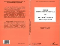 Essai d'éducation nationale ou Plan d'études pour la jeunesse