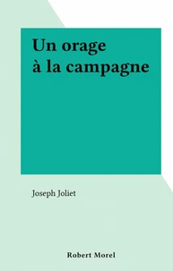 Un orage à la campagne