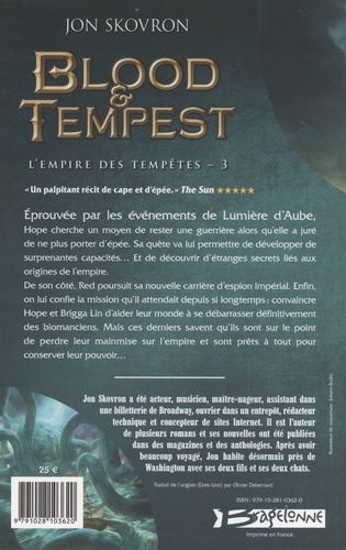 L'Empire des tempêtes Tome 3 Blood & Tempest