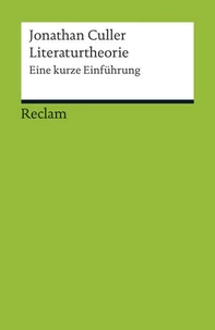 Literaturtheorie. Eine kurze Einführung