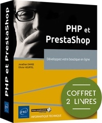 Jonathan Danse et Olivier Heurtel - Php et Prestashop, développez votre boutique en ligne - Coffret en 2 volumes.