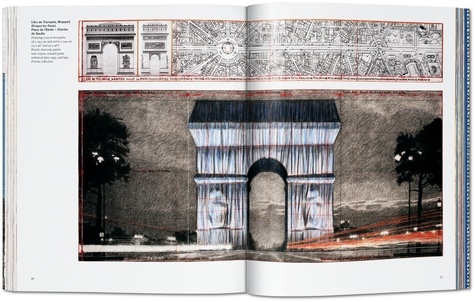 Christo and Jeanne-Claude. L'Arc de Triomphe, Wrapped - Paris,1961-2021