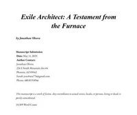 Exile Architect: A Testament from the Furnace