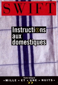 Jonathan Swift - Instructions aux domestiques.