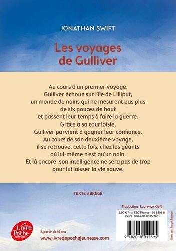 Les voyages de Gulliver. Texte abrégé - Occasion