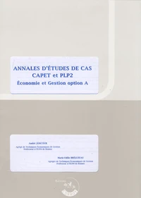 Annales d'études de cas CAPET et PLP2