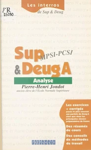 Analyse. Sup& Deug A