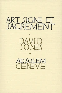 Art, Signe Et Sacrement