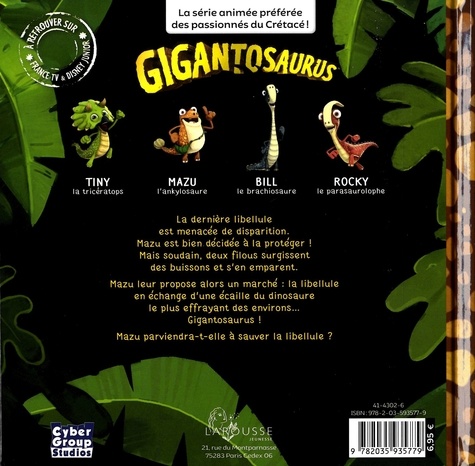 Gigantosaurus  La dernière libellule - Occasion
