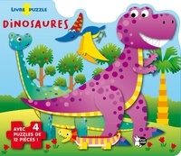 Jordi Busquets - Dinosaures - Avec 4 puzzles de 12 pièces !.