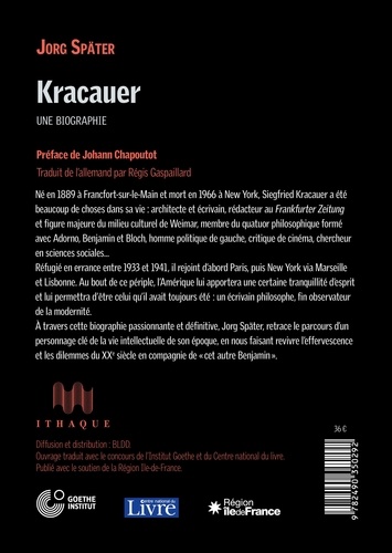 Kracauer. Une biographie
