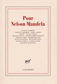Jorge Amado et  Adonis - Pour Nelson Mandela.