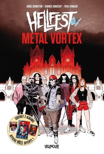 Coffret Hellfest. Coffret 2 albums : Hellfest Metal Vortex ; Hellfest Metal Love + affiche HELL offerte !