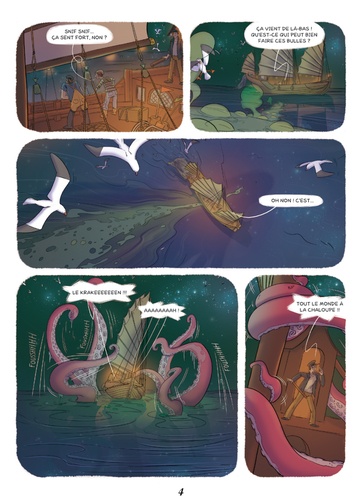 Enola et les animaux extraordinaires Tome 3 Le kraken qui avait mauvaise haleine