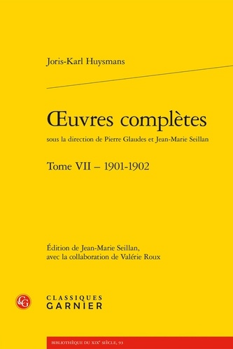 Oeuvres complètes. Tome 7, 1901-1902