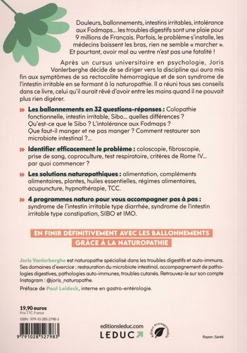 Hyperballonné ?. Intestin irritable, SIBO, maladie de Crohn, microbiote en vrac... Toutes les clés pour en finir avec vos ballonnements grâce à la naturopathie !