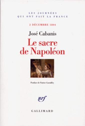 Le sacre de Napoléon. 2 décembre 1804