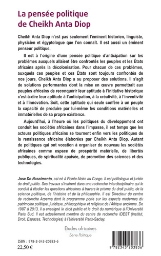 La pensée politique de Cheikh Anta Diop