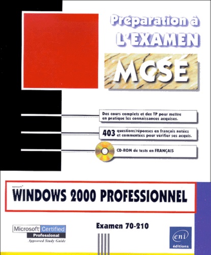 Installer Windows 2000 Professionnel - Free